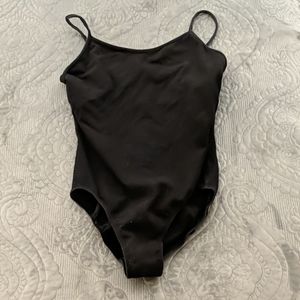 Sodanca black leotard